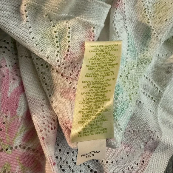 Sigrid Olsen Cream Knit Top - Picture 10 of 13